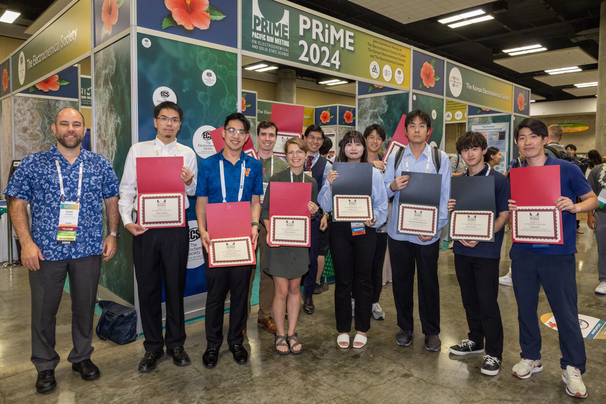 PRiME 2024 General Student Poster Session Award Winners ECS